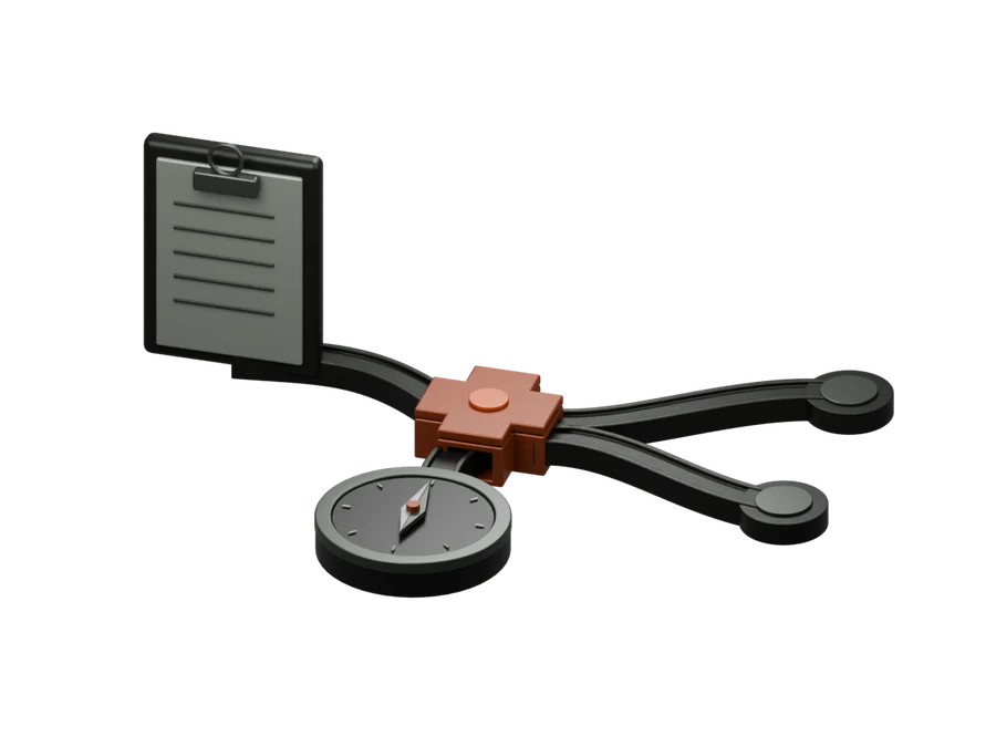 Graphite channels connect a rust junction, document and a physically tilting directional control.